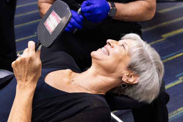Patient at Orthodontics by Bradford in Palm Beach Gardens, Palm City, and Lake Worth, FL