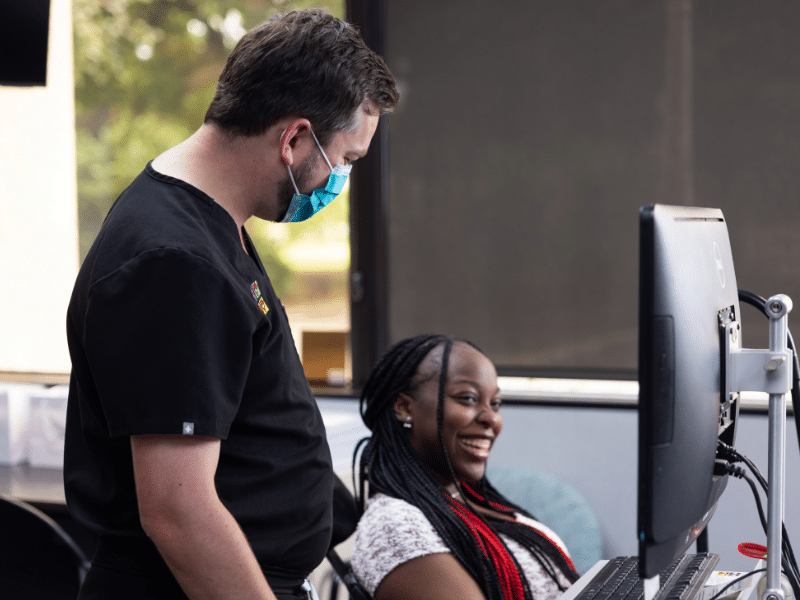 Patient Smiling Orthodontics by Bradford in Palm Beach Gardens, Palm City, and Lake Worth, FL